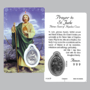 Saint Jude Holy Card & Medal