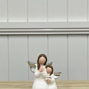 Mother and Child Angel Praying