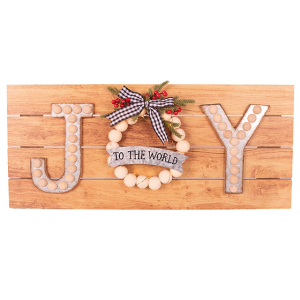 Light Up Wooden JOY Sign