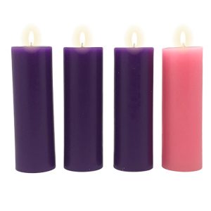 Advent Candle Set 6 x 2"