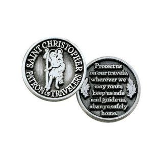 3cm Pocket Token St. Christopher