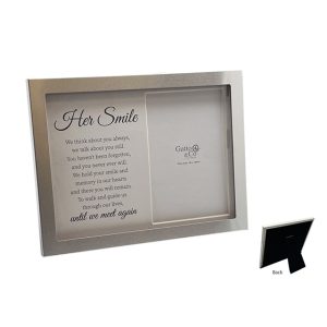 Her Smile Frame with Printing