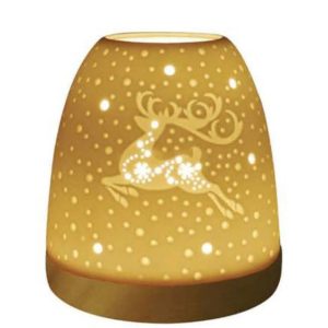 Tea Candle Igloo with Reindeer