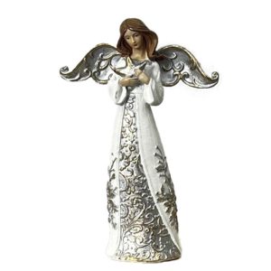 24cm Angel Holding Star