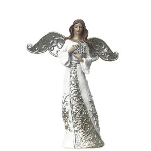 42cm Angel with Snowflake