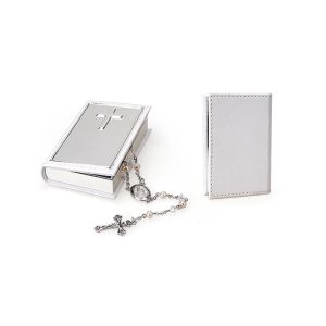Leather Bible Rosary Box