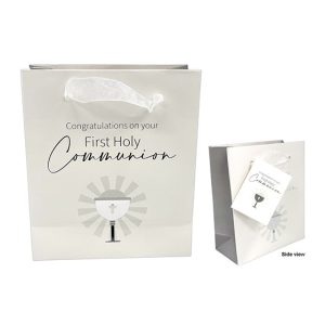 Gift Bag - Communion White
