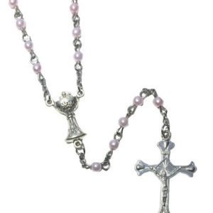 Pink Pearl Rosary