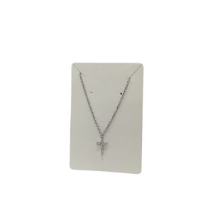 Sterling Silver Cross Necklace